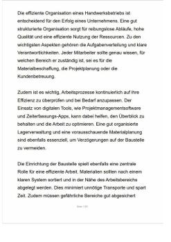 Selbstständig machen im Handwerk - Das Buch für Existenzgründung im Handwerk